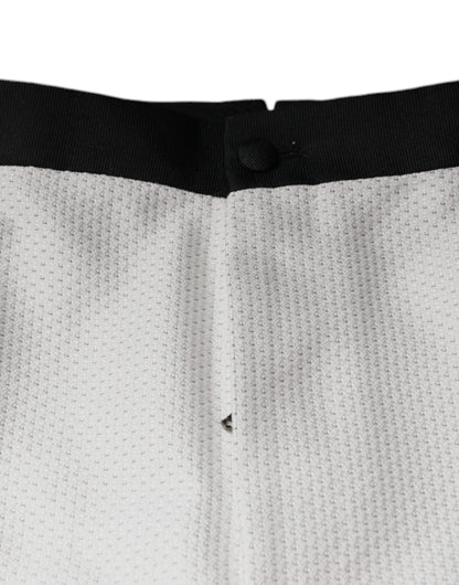 Dolce & Gabbana White Polyester Formal Dress Pants by Dolce & Gabbana