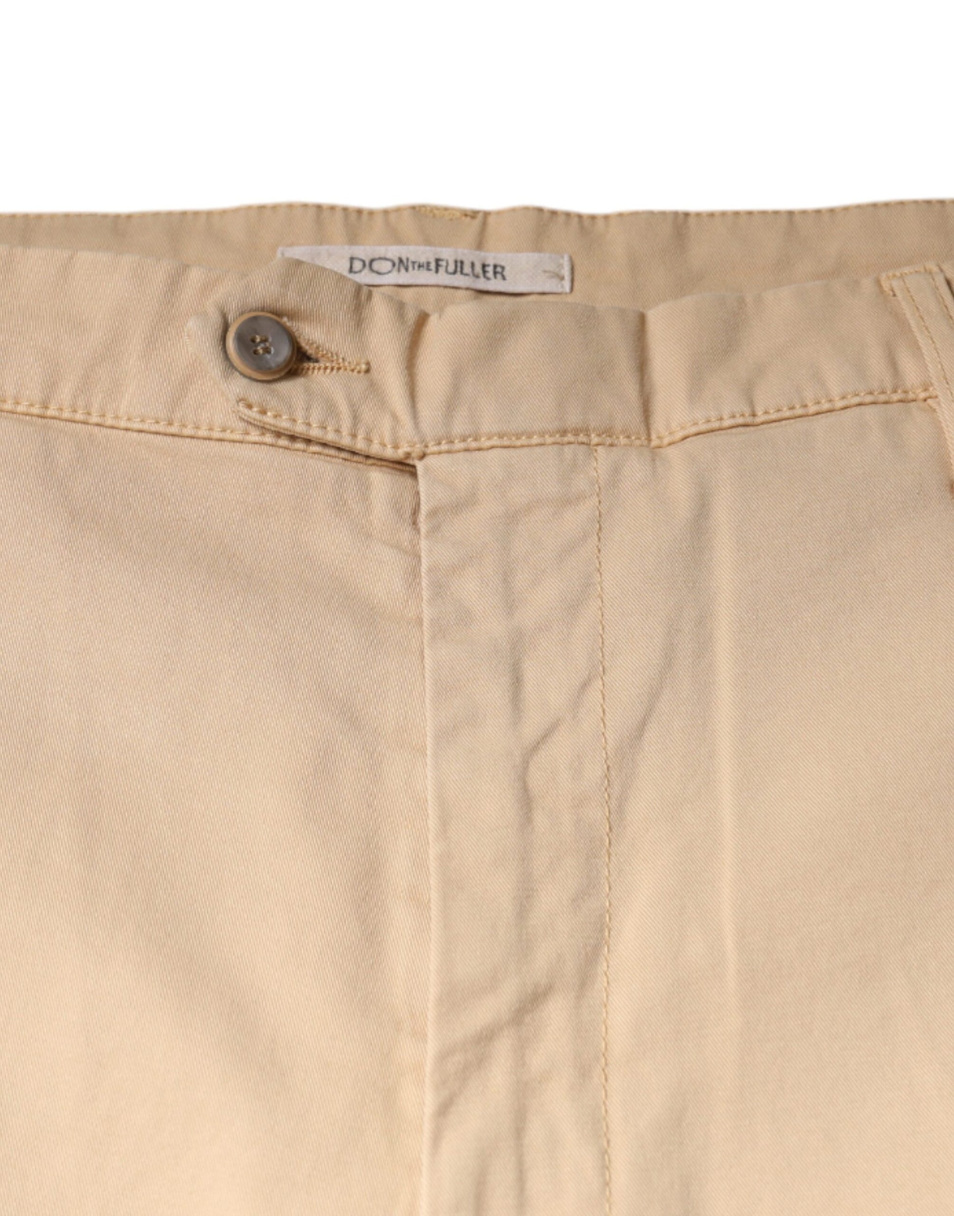 Don The Fuller Beige HOUSTON Men Cropped Dress Pants by Don The Fuller