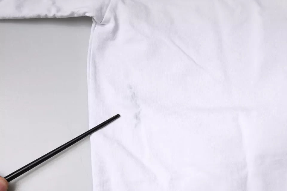 Dolce & Gabbana White Logo Print Cotton Crew Neck T-shirt by Dolce & Gabbana