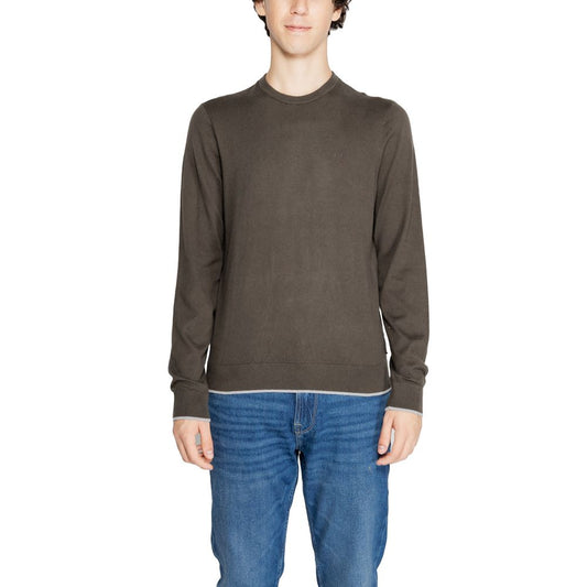 Armani Exchange Green Cotton Sportswear by Armani Exchange