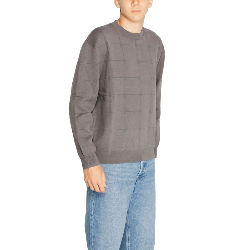 Armani Exchange Gray Cotton Sportswear by Armani Exchange