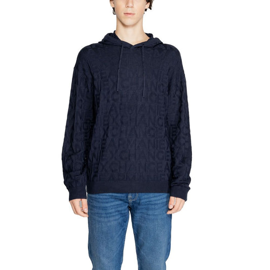 Armani Exchange Blue Viscose Sportswear by Armani Exchange