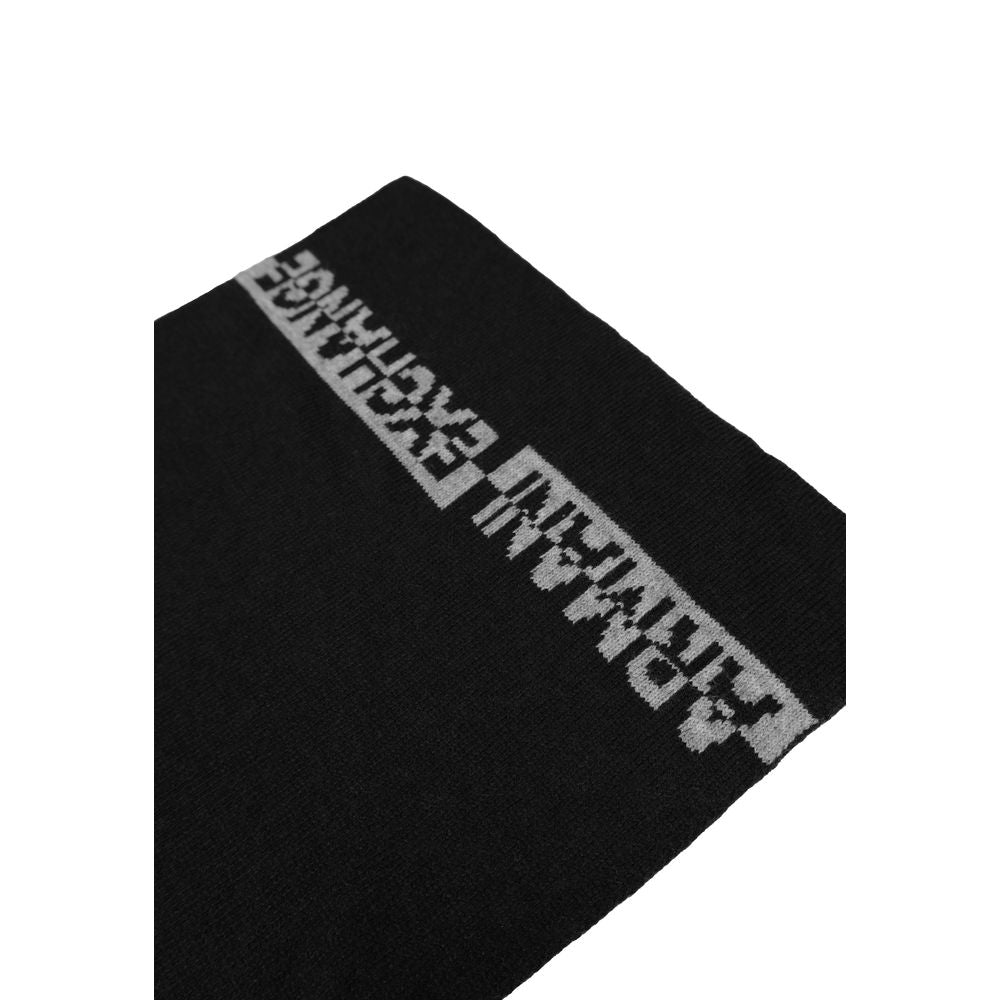 Armani Exchange Black Polyamide Scarf by Armani Exchange