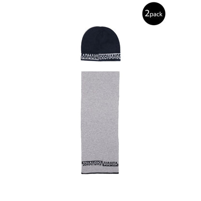 Armani Exchange Blue Polyamide Scarf by Armani Exchange