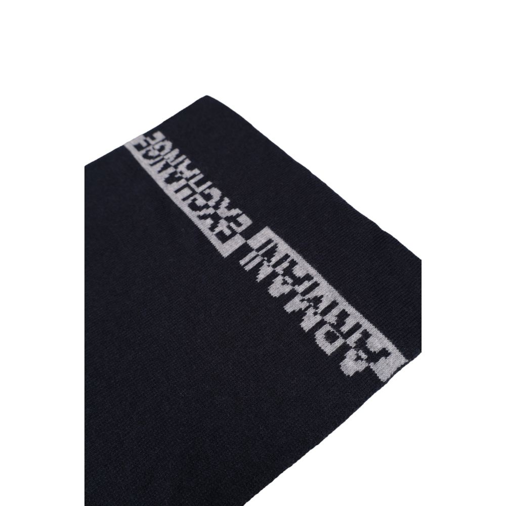 Armani Exchange Blue Polyamide Scarf by Armani Exchange