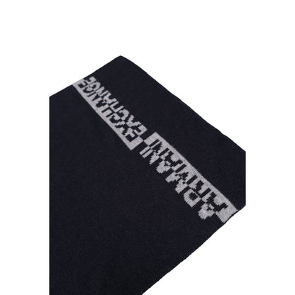 Armani Exchange Blue Polyamide Scarf by Armani Exchange