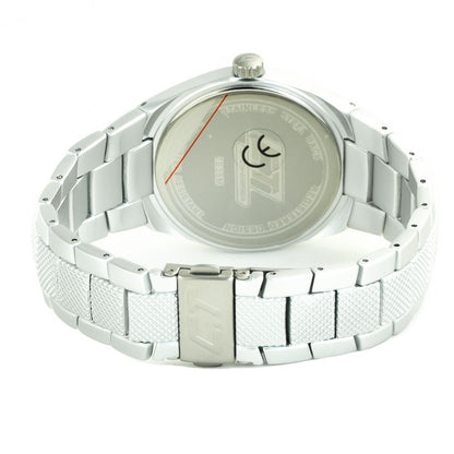 Montre Chronotech en acier inoxydable argenté