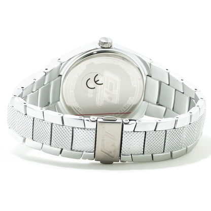 Montre Chronotech en aluminium gris