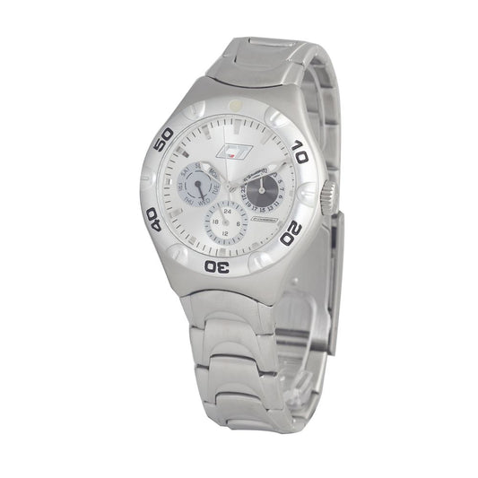 Montre Chronotech en acier inoxydable argenté