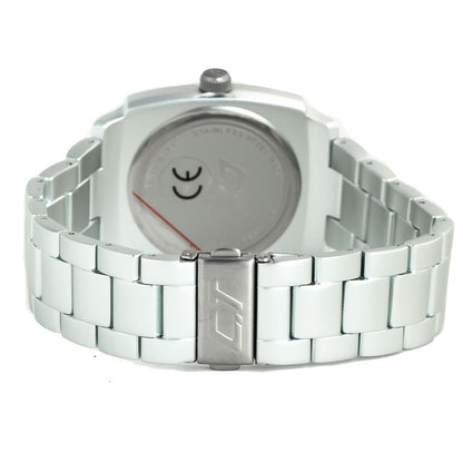 Montre Chronotech en acier inoxydable argenté
