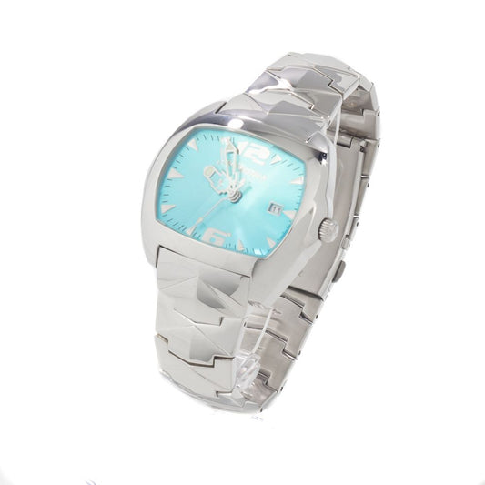 Montre Chronotech en acier inoxydable argenté