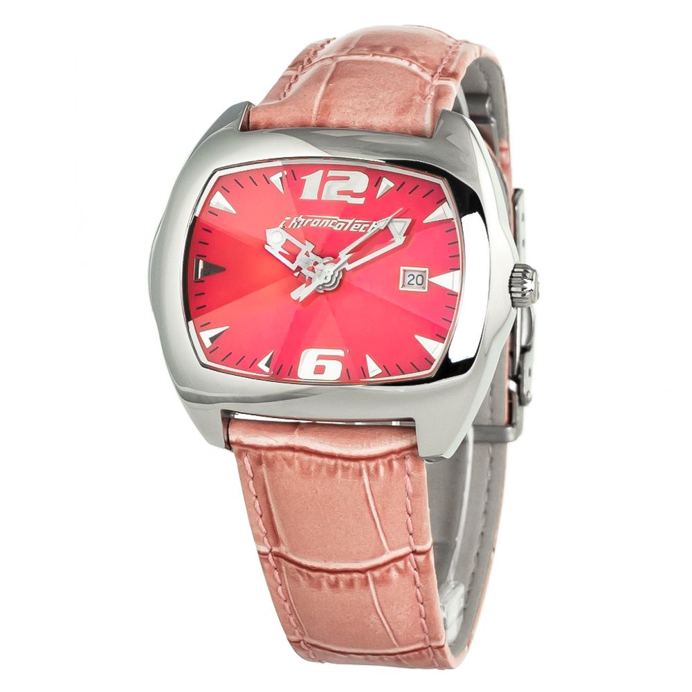 Montre Chronotech en cuir multicolore
