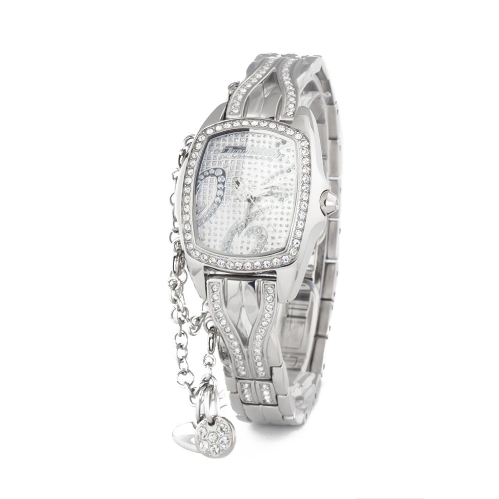 Chronotech Silver Stainless Steel Watch by Chronotech