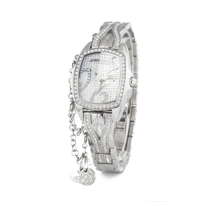 Chronotech Silver Stainless Steel Watch by Chronotech