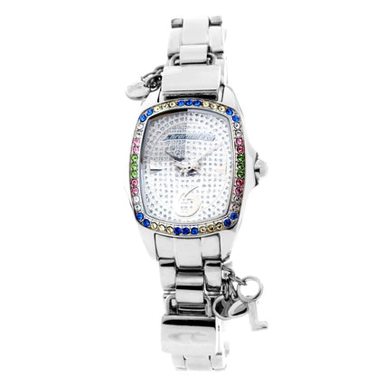 Montre Chronotech en acier inoxydable argenté