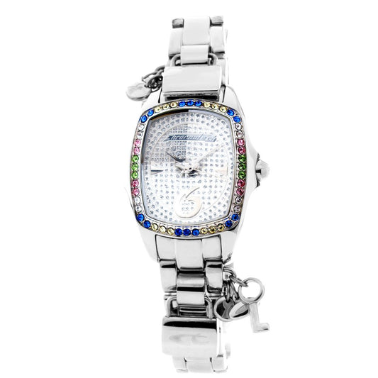 Montre Chronotech en acier inoxydable argenté