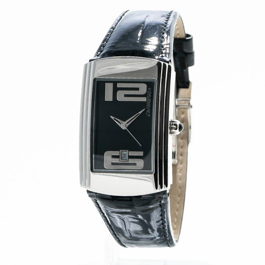 Montre Chronotech en acier inoxydable argenté