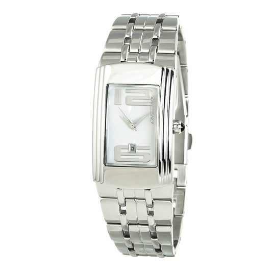 Montre Chronotech en acier argenté