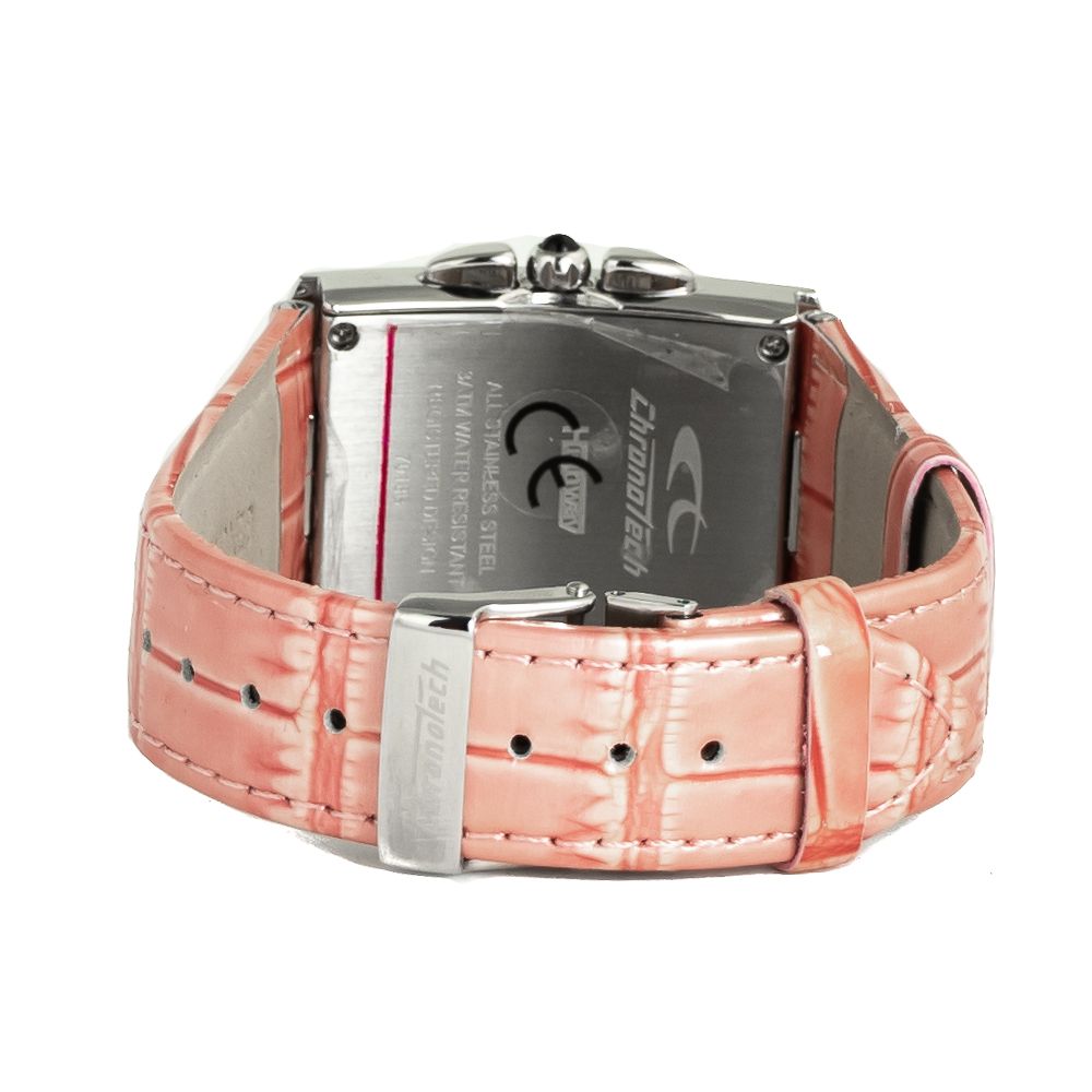 Montre Chronotech en cuir multicolore
