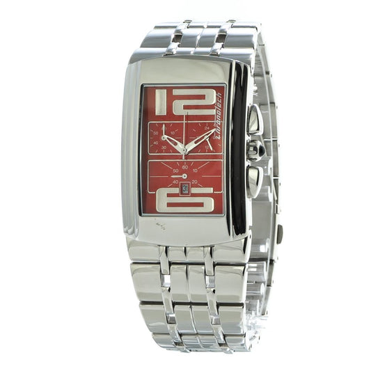Montre Chronotech en acier argenté