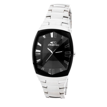 Montre Chronotech en acier inoxydable argenté