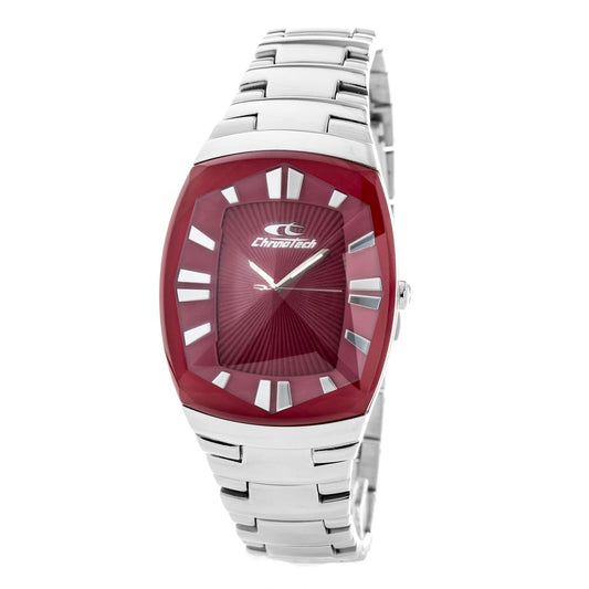 Montre Chronotech en acier inoxydable argenté