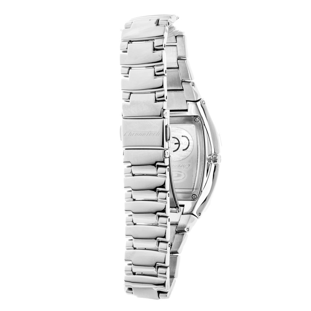 Montre Chronotech en acier inoxydable argenté
