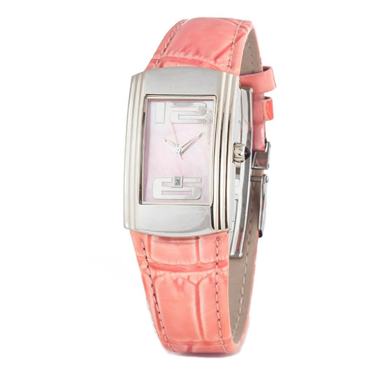 Montre Chronotech en cuir multicolore