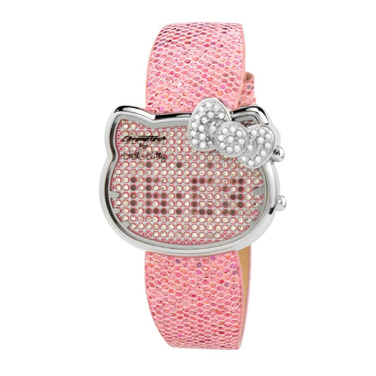 Montre Chronotech en cuir multicolore