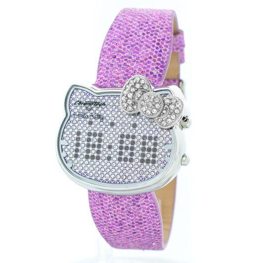 Montre Chronotech en cuir multicolore