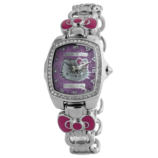 Montre Chronotech en acier inoxydable argenté
