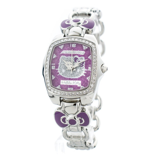 Montre Chronotech en acier inoxydable argenté