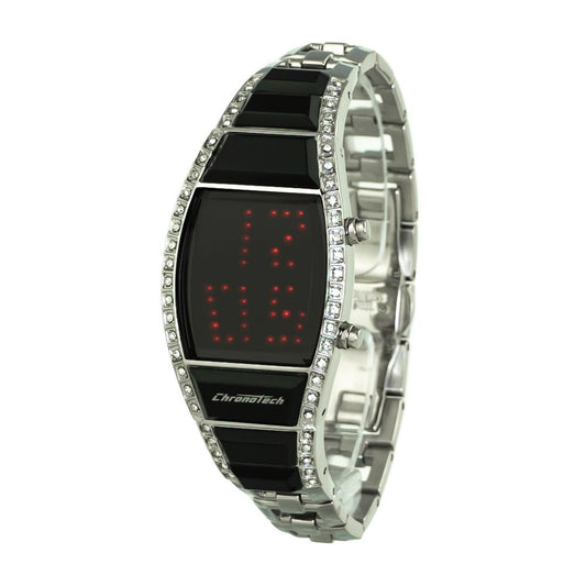 Montre Chronotech en acier argenté