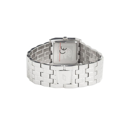 Montre Chronotech en acier inoxydable argenté