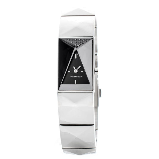 Montre Chronotech en acier argenté