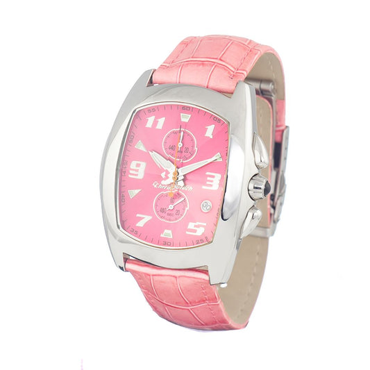 Montre Chronotech en acier inoxydable argenté