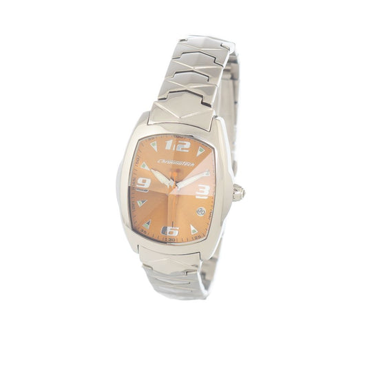 Montre Chronotech en acier inoxydable argenté