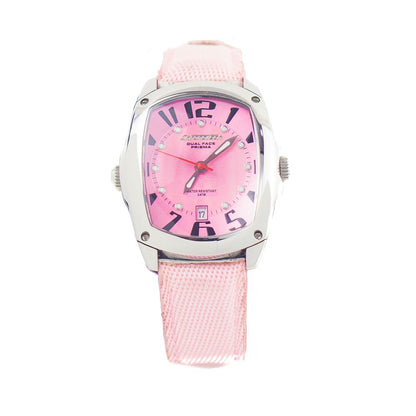 Montre Chronotech en cuir multicolore