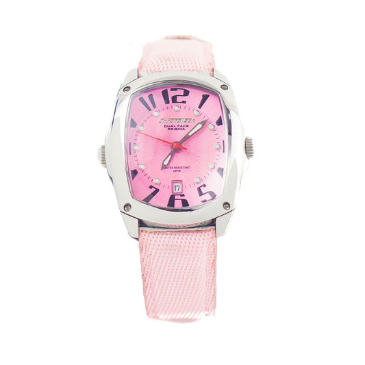 Montre Chronotech en cuir multicolore