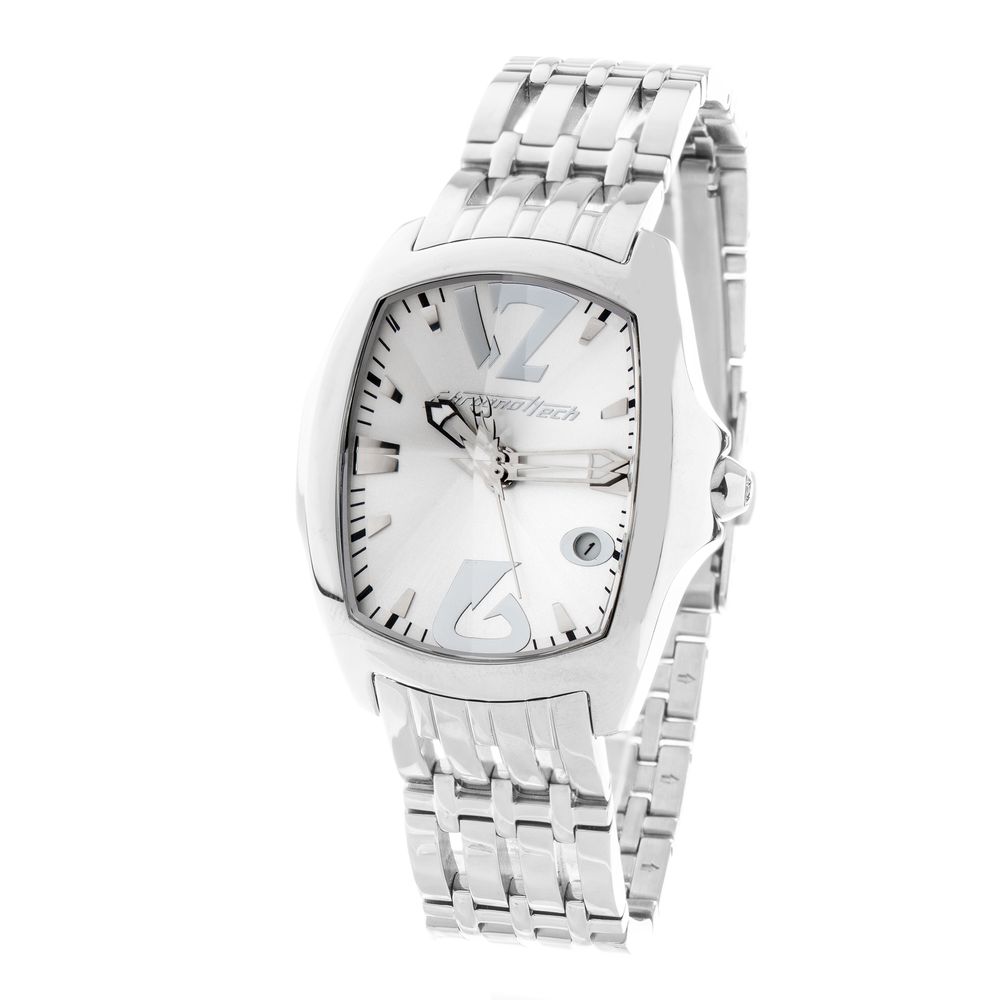 Montre Chronotech en acier inoxydable argenté