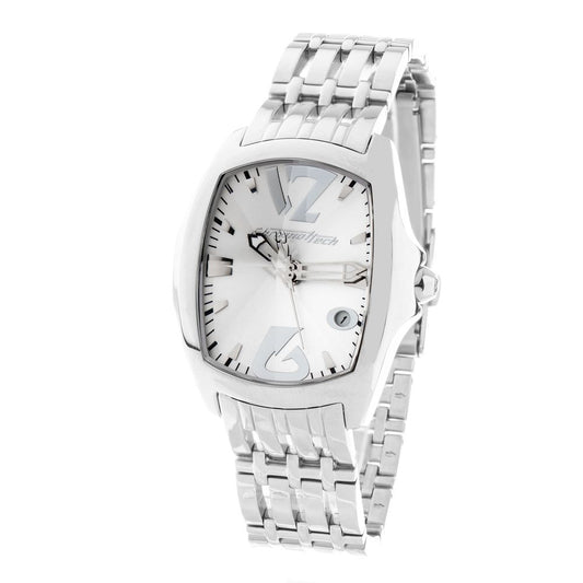 Montre Chronotech en acier inoxydable argenté