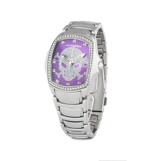 Montre Chronotech en acier inoxydable argenté