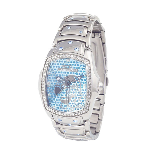 Montre Chronotech en acier inoxydable argenté