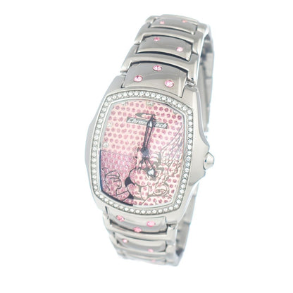Montre Chronotech en acier inoxydable argenté