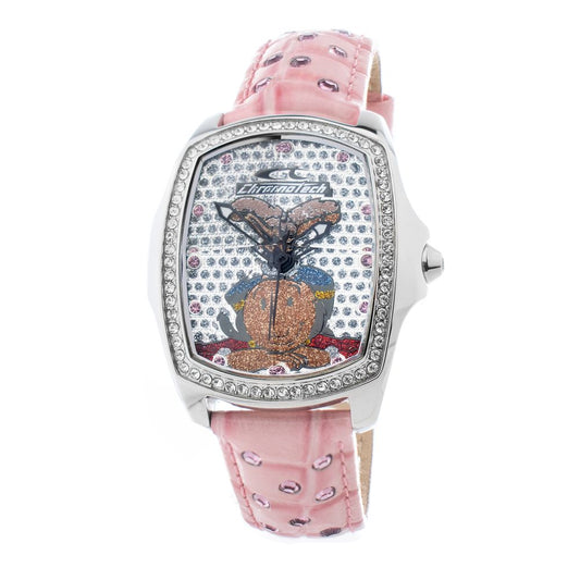 Montre Chronotech en cuir multicolore