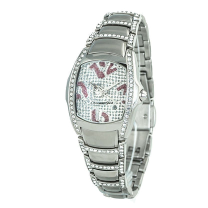 Montre Chronotech en acier inoxydable argenté