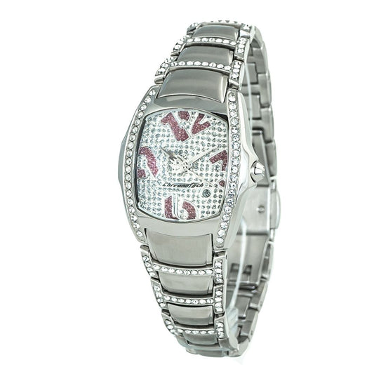 Montre Chronotech en acier inoxydable argenté