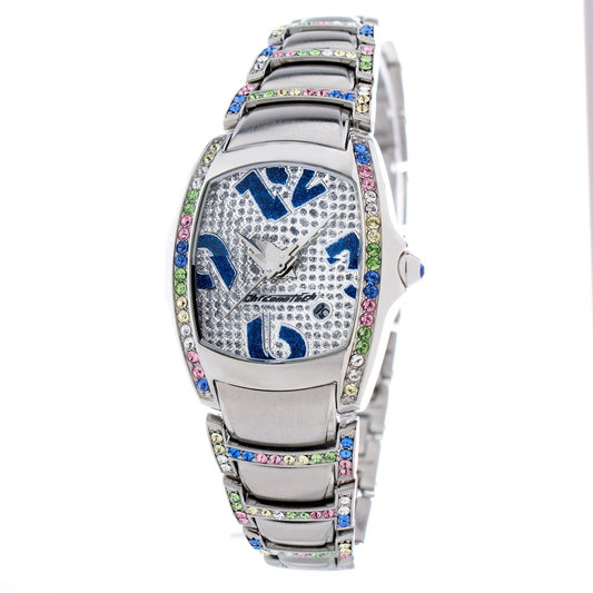 Montre Chronotech en acier inoxydable argenté