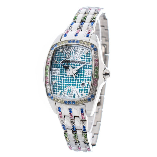 Montre Chronotech en acier inoxydable argenté