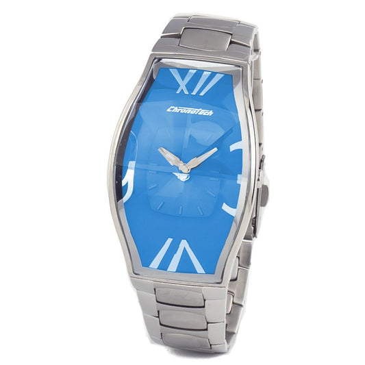 Montre Chronotech en acier inoxydable argenté